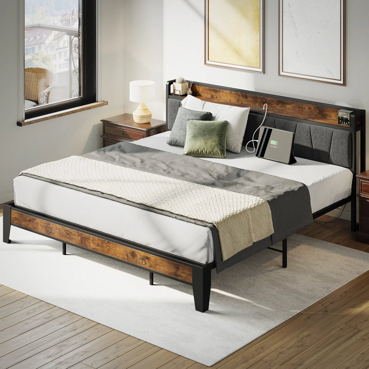 Queen bed deals frame near me